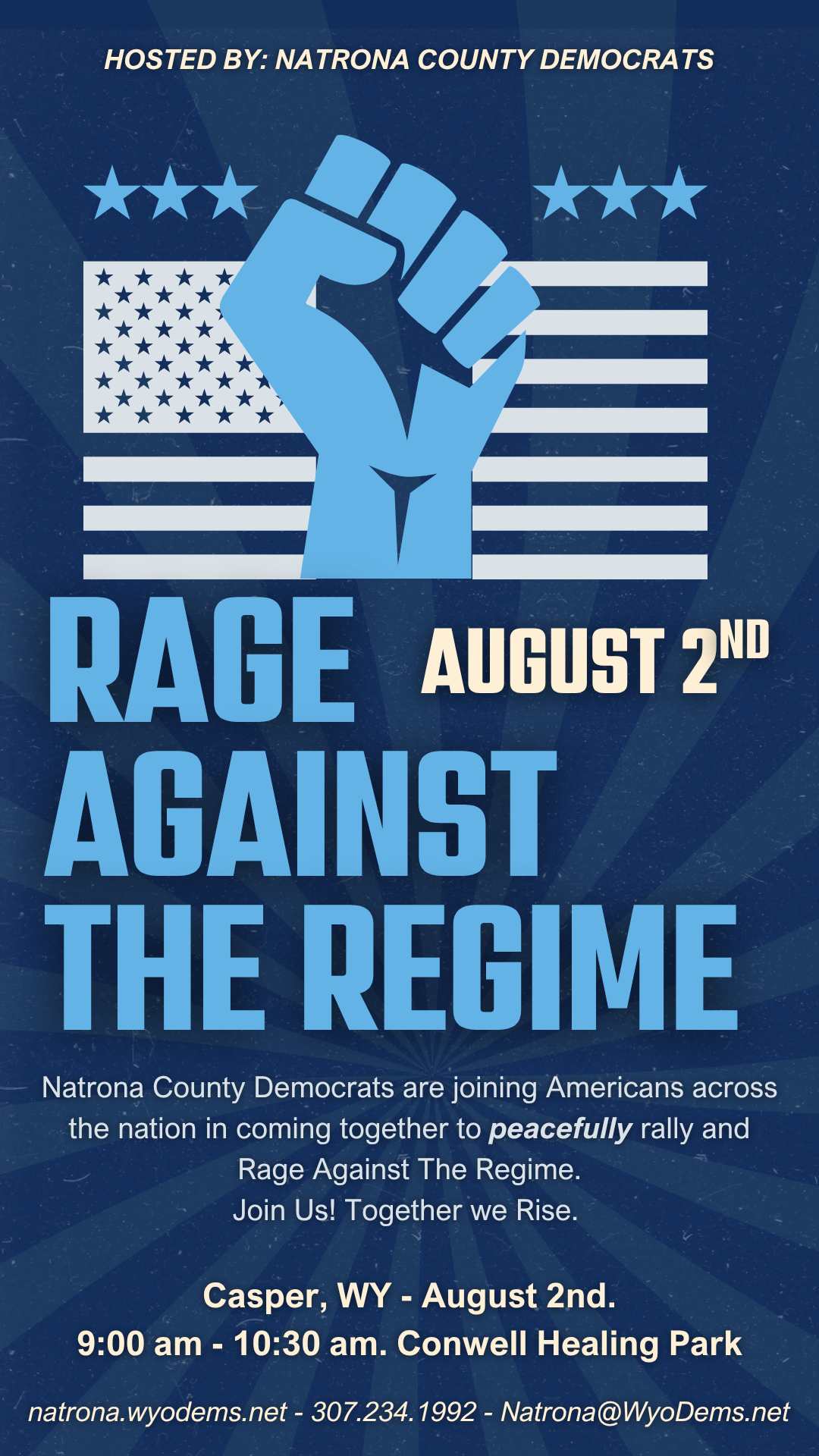 Event: Rage Against The Regime