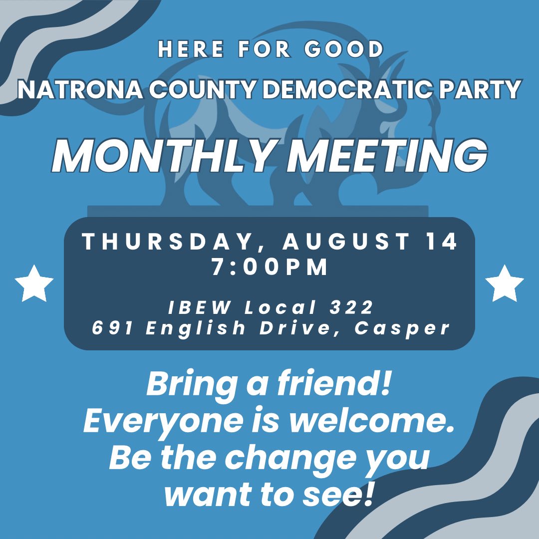 August Meeting Announcement