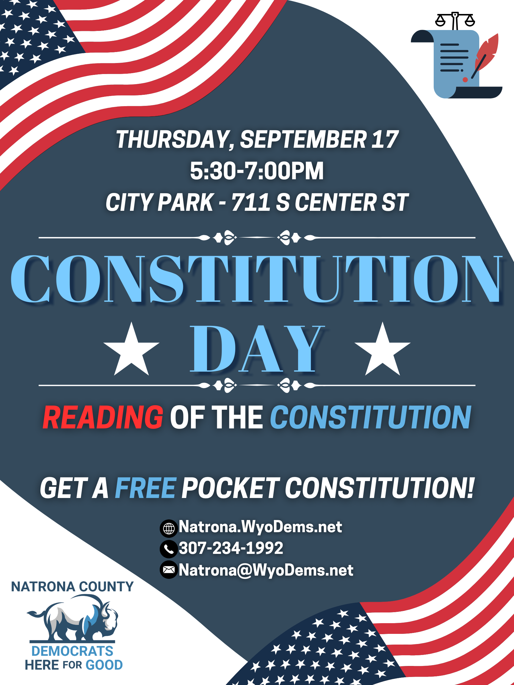 Constitution Day Gathering – Reading the Constitution